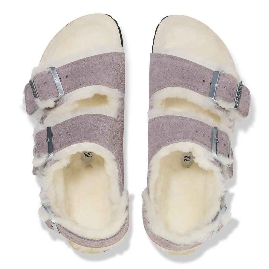 milano shearling suede leatherfur