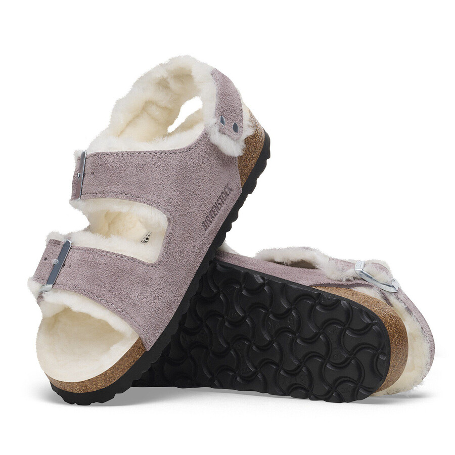 milano shearling suede leatherfur
