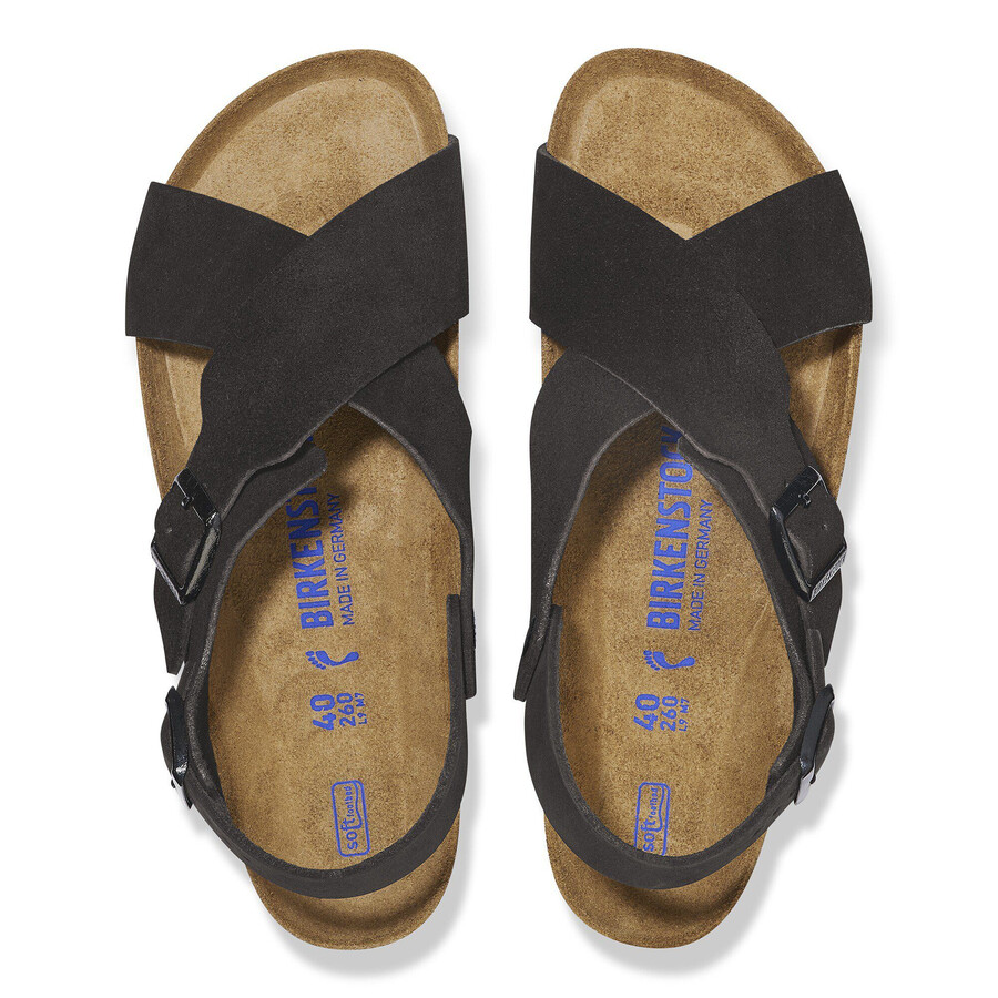 tulum soft footbed nubuck leathersuede