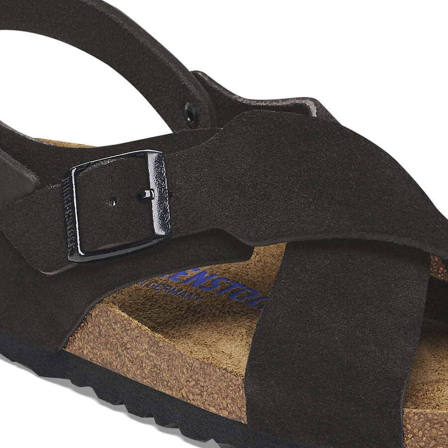 tulum soft footbed nubuck leathersuede