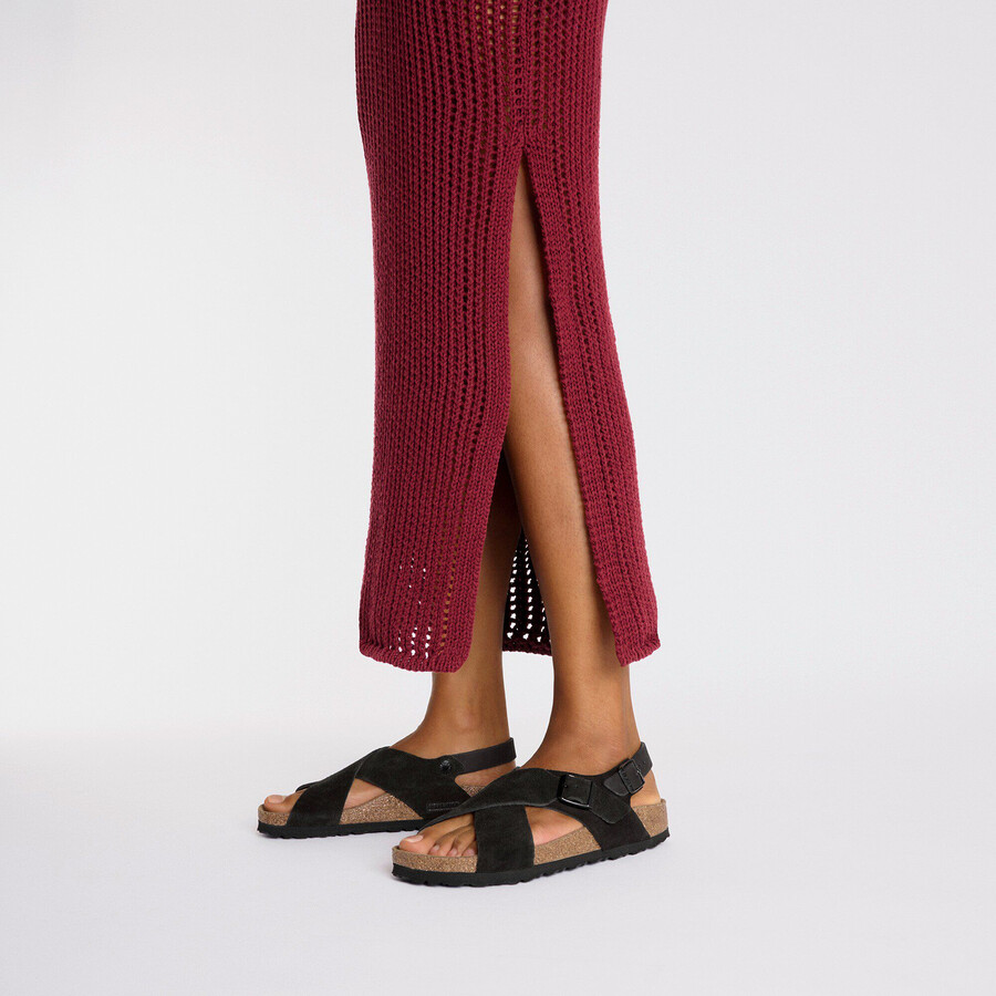 tulum soft footbed nubuck leathersuede