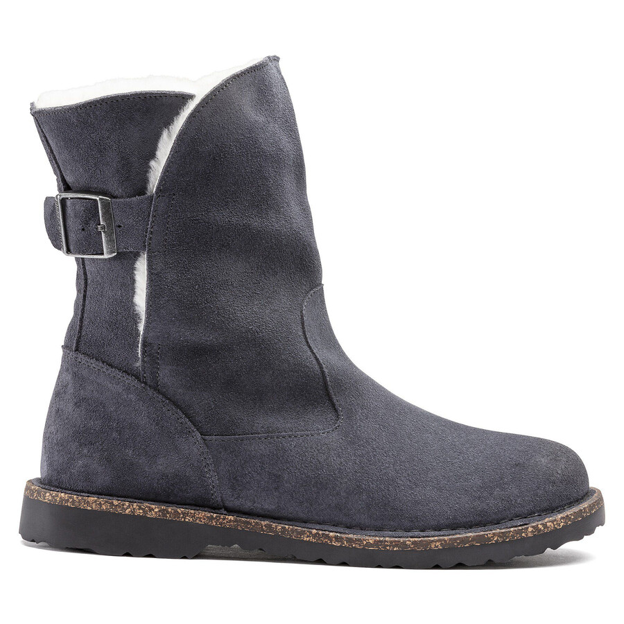 uppsala shearling suede leather