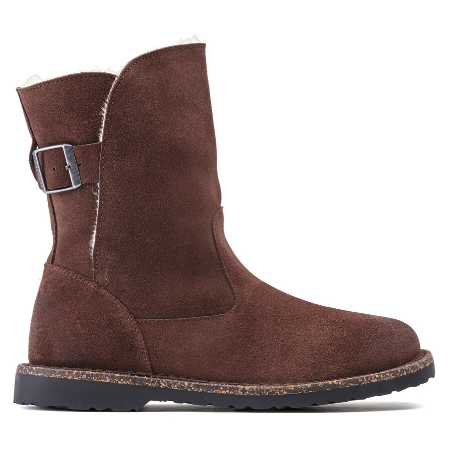 uppsala shearling suede leather