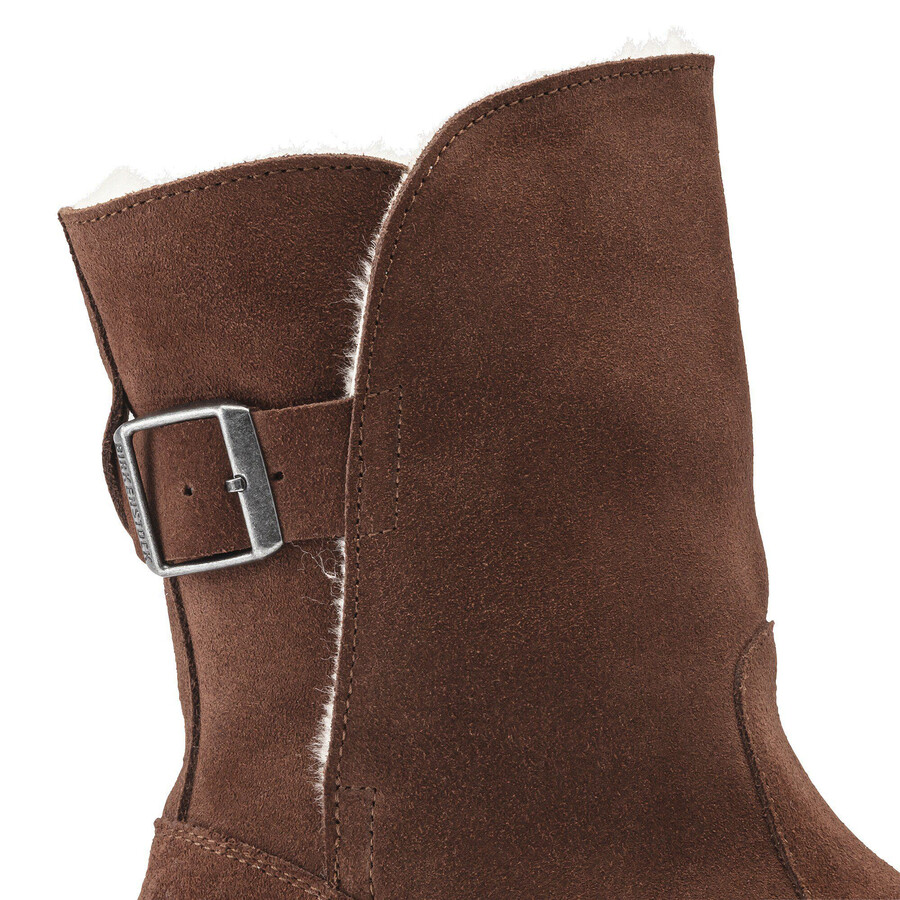 uppsala shearling suede leather