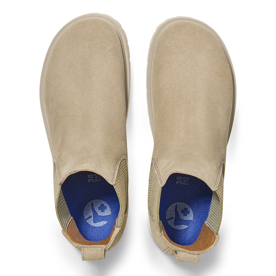 highwood slip on women suede leather