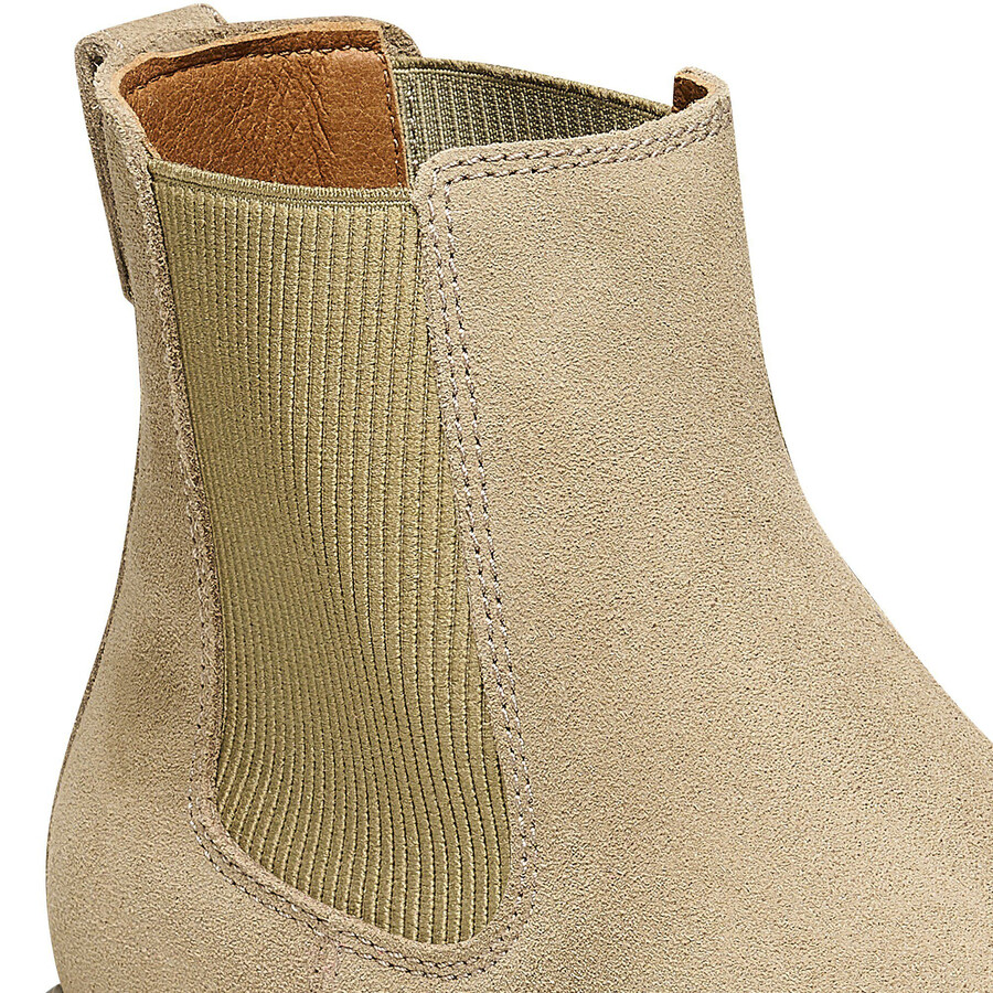 highwood slip on women suede leather