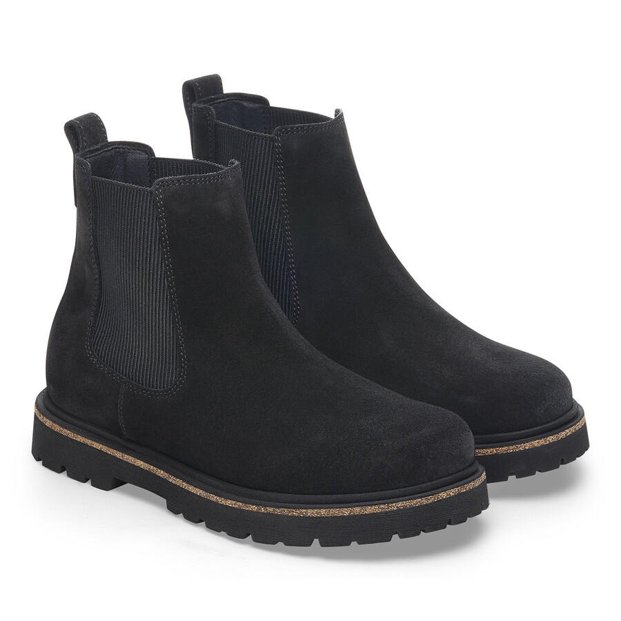highwood slip on women suede leather