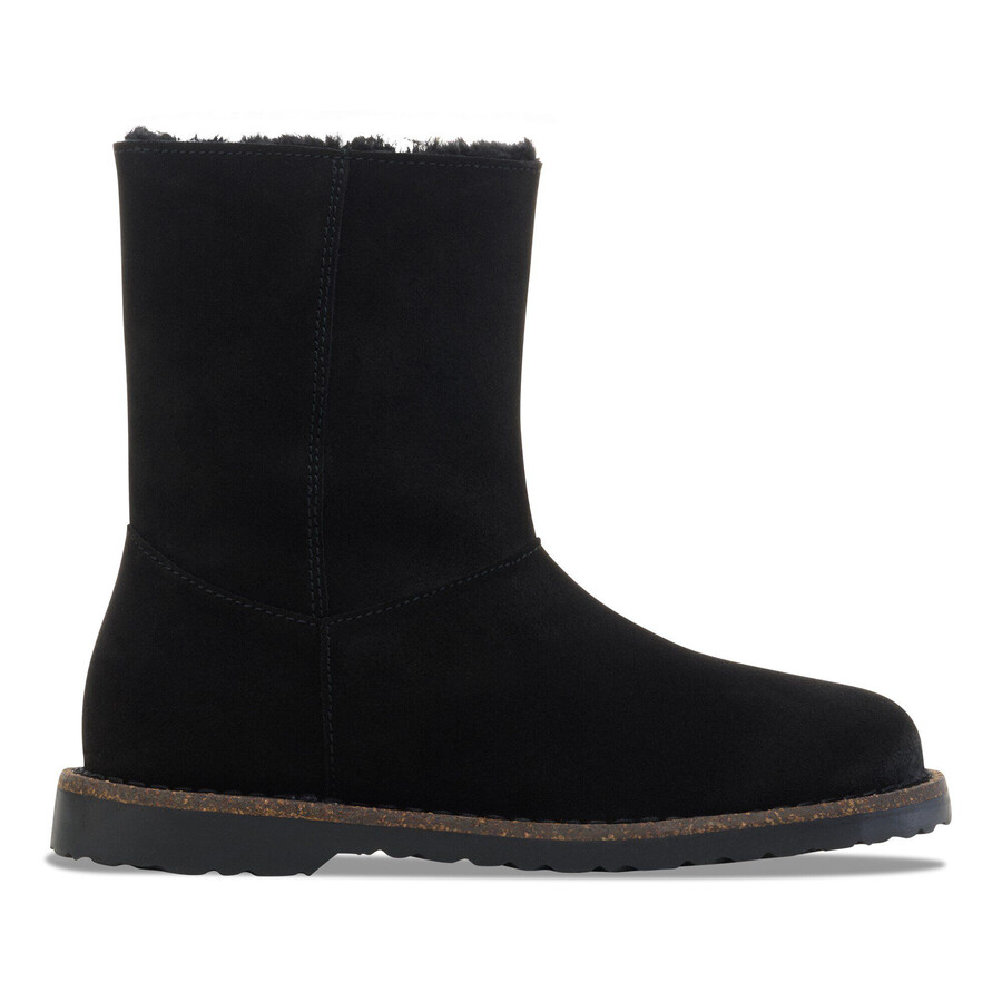 uppsala zip shearling suede leather