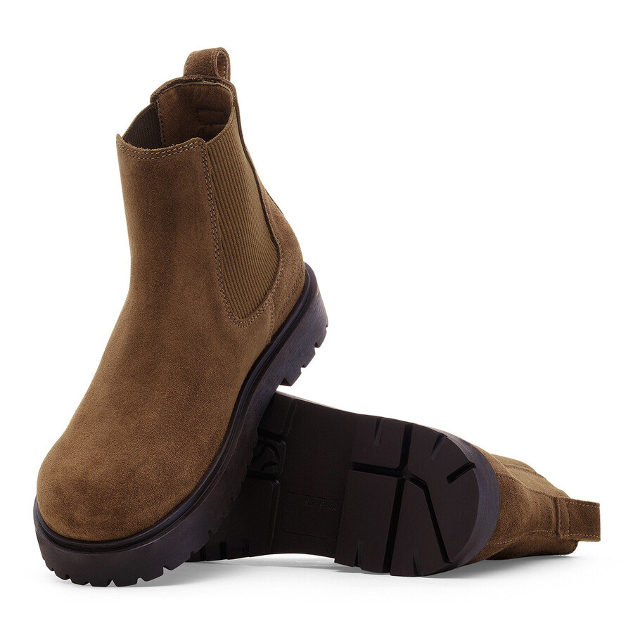 highwood slip on women suede leather