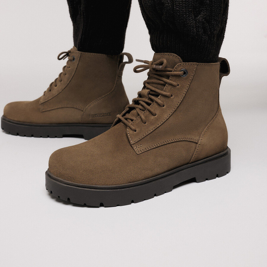 highwood lace mid women suede leather