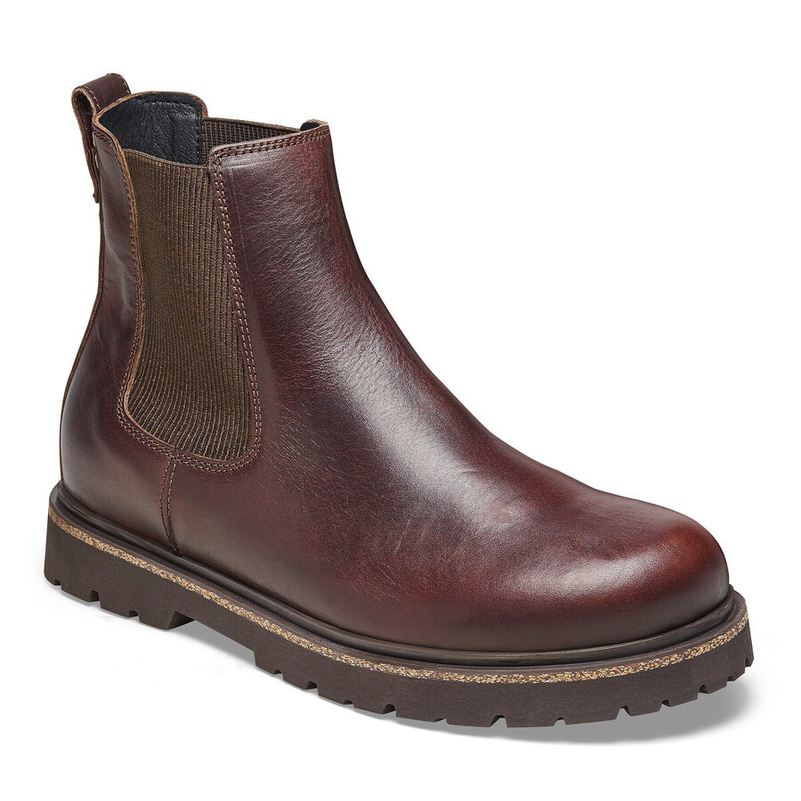 highwood slip on men natural leather