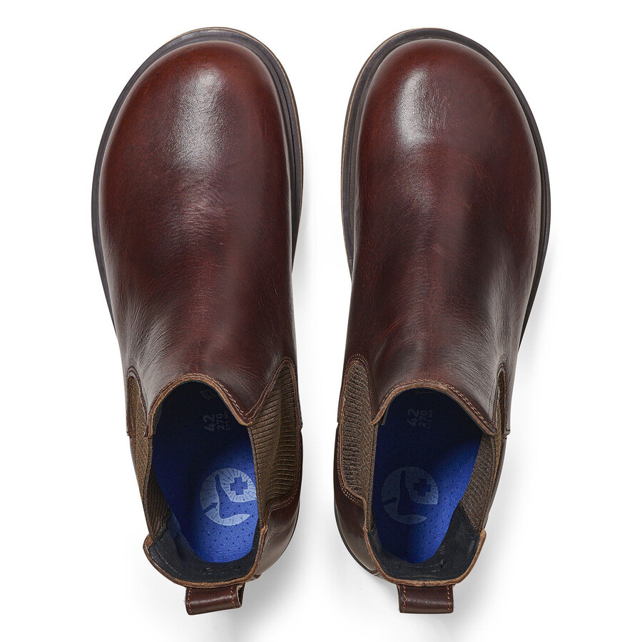 highwood slip on men natural leather