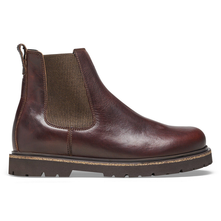 highwood slip on men natural leather