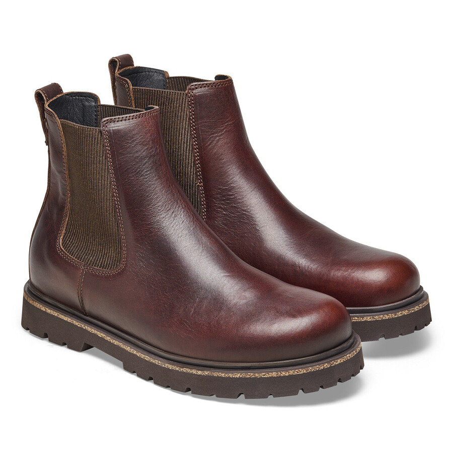 highwood slip on men natural leather