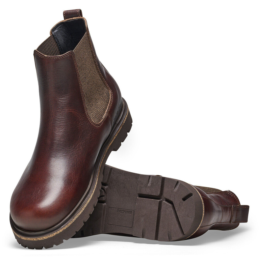 highwood slip on men natural leather