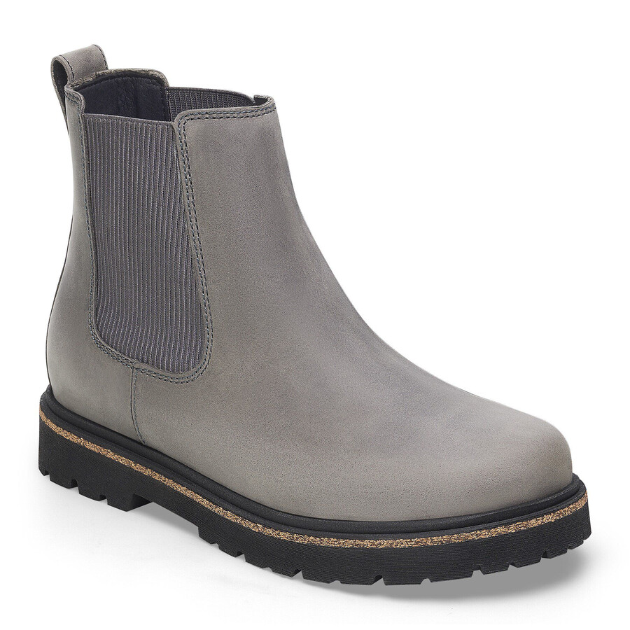highwood slip on mid men natural leather oiled