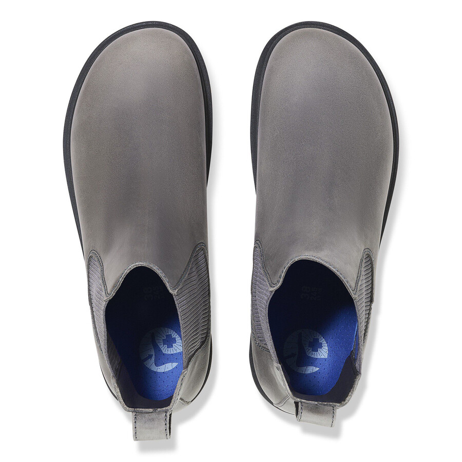 highwood slip on mid men natural leather oiled