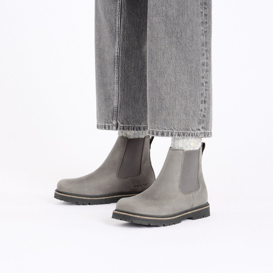 highwood slip on mid men natural leather oiled