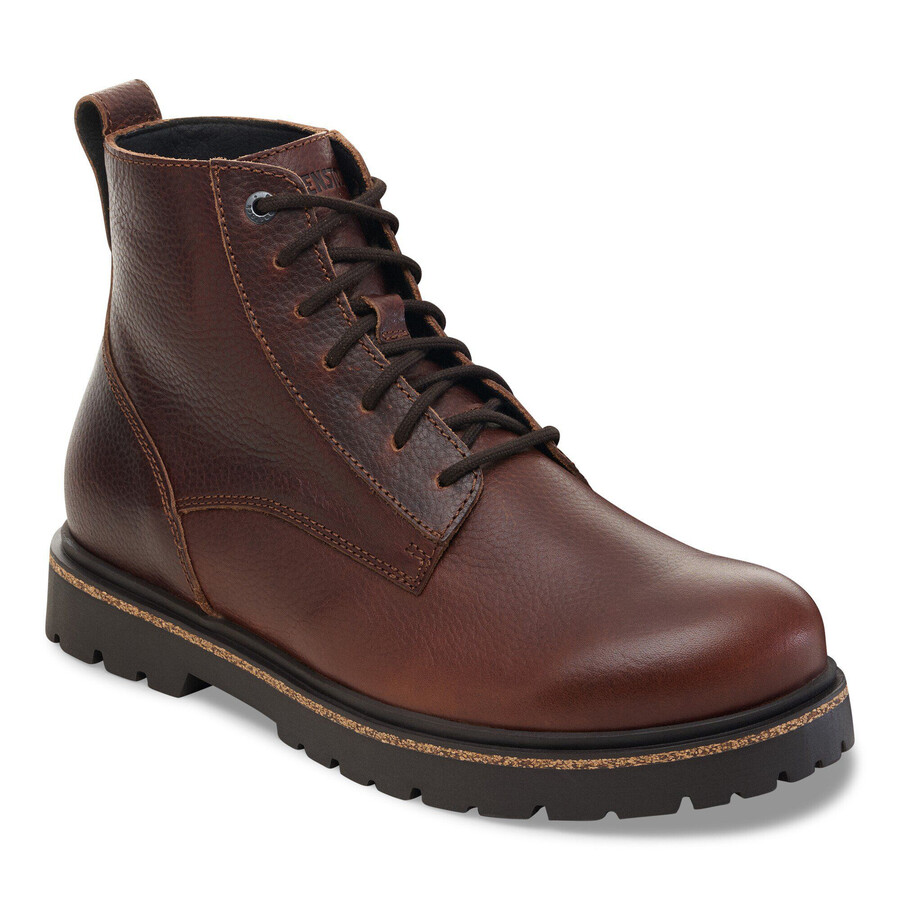 highwood lace mid men natural leather