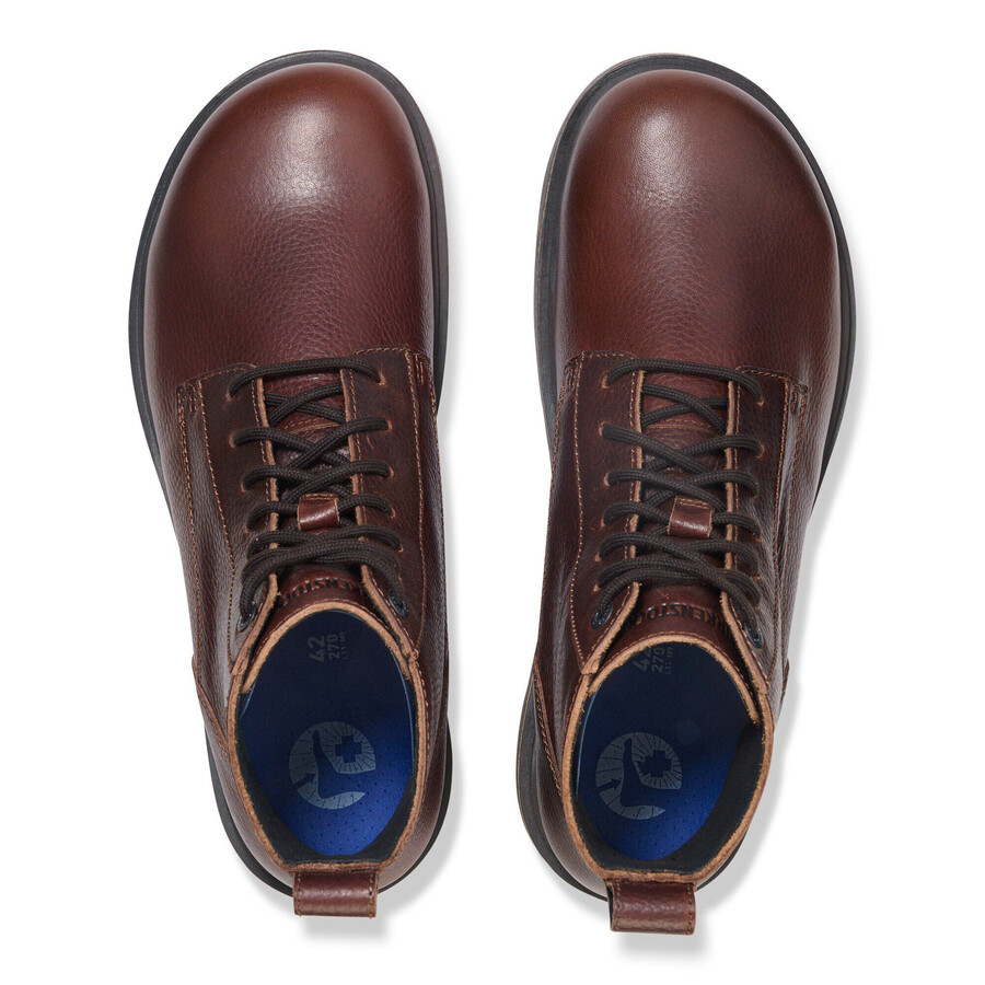 highwood lace mid men natural leather