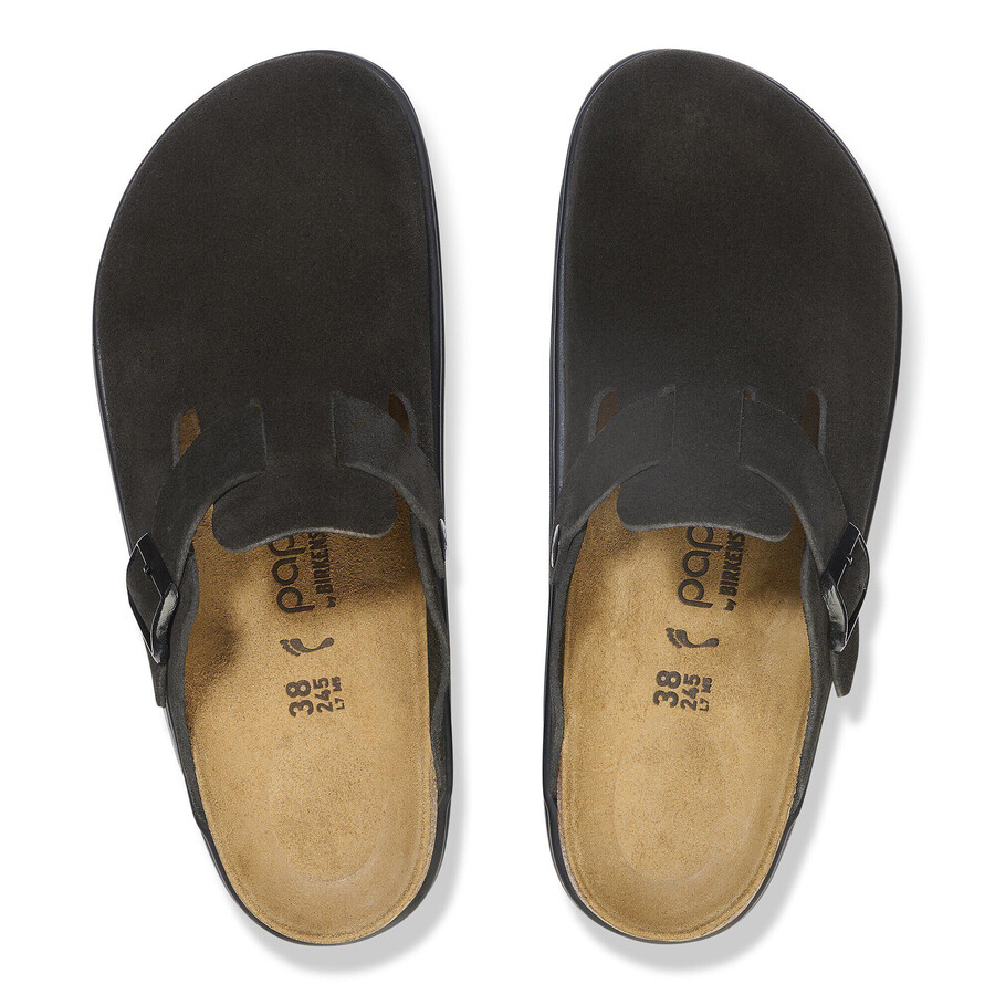 boston chunky suede leather