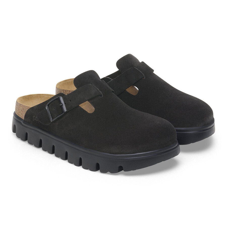 boston chunky suede leather