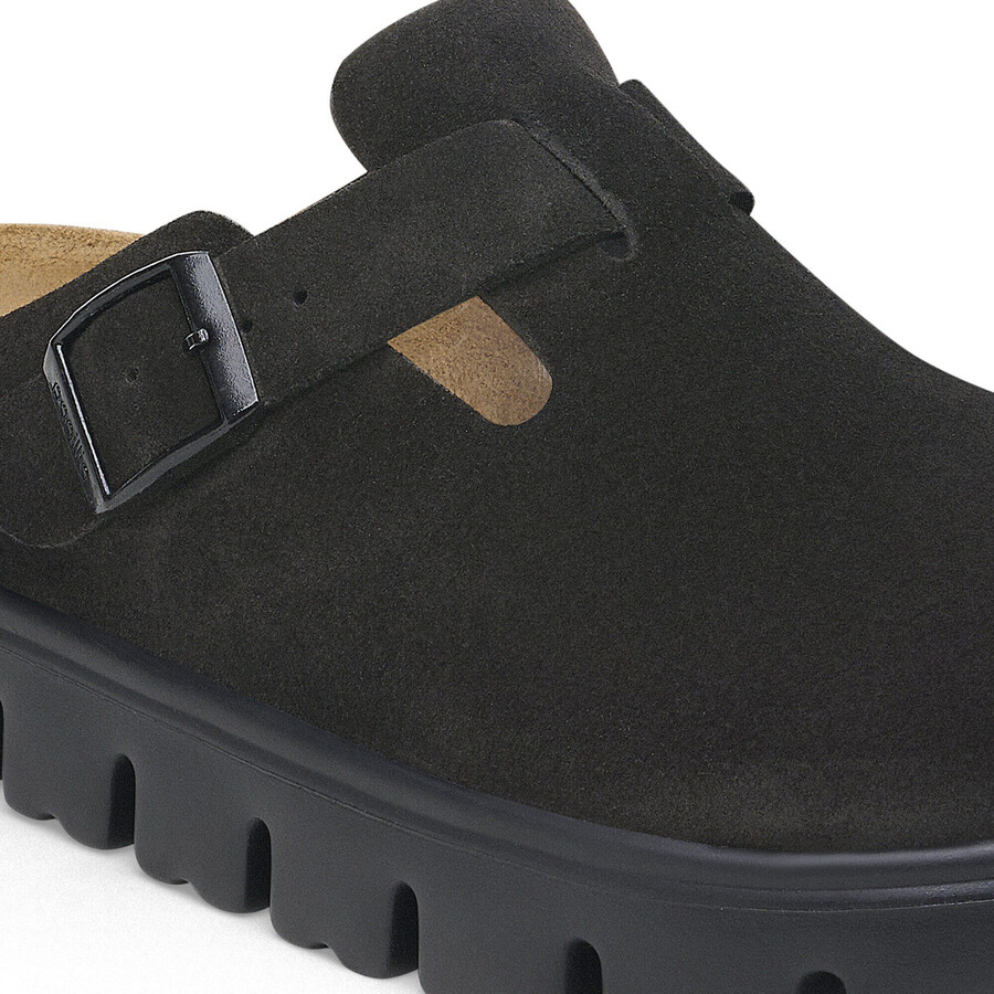 boston chunky suede leather
