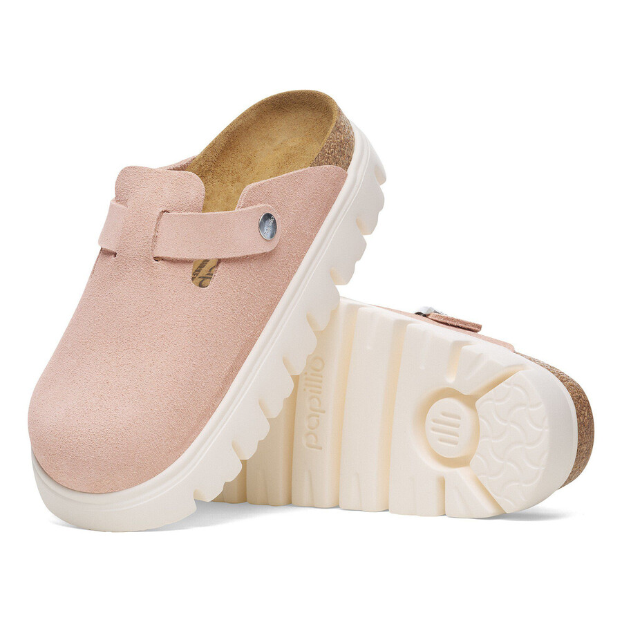 boston chunky suede leather