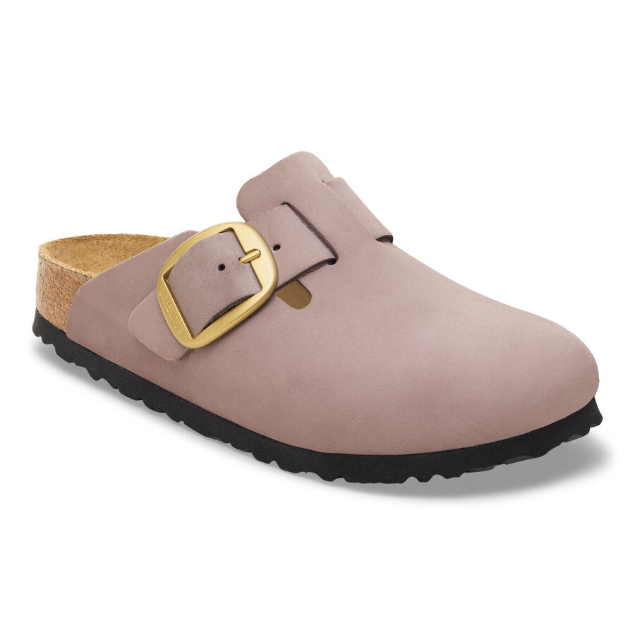 boston big buckle nubuk leather
