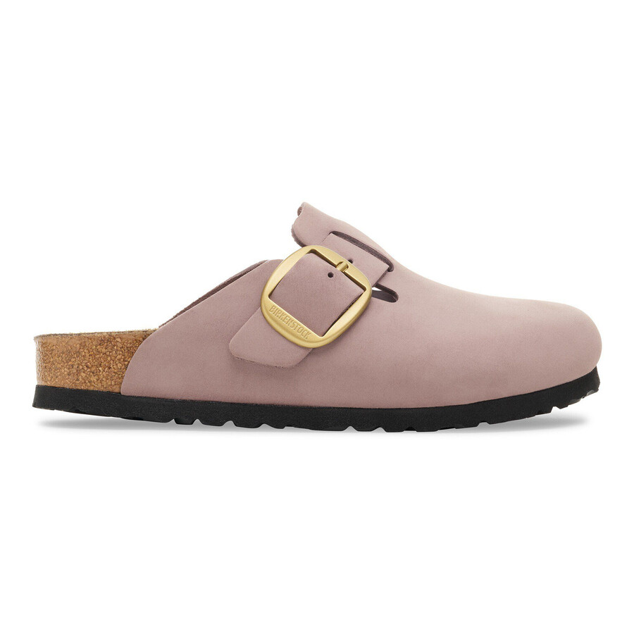 boston big buckle nubuk leather