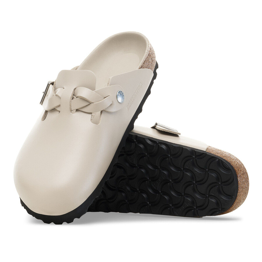 boston braided natural leather