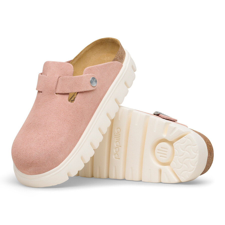 boston chunky suede leather