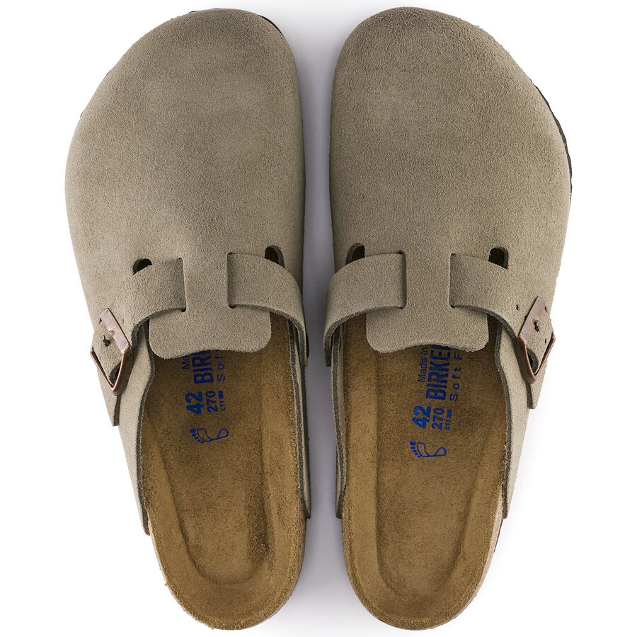 boston soft footbed suede leather