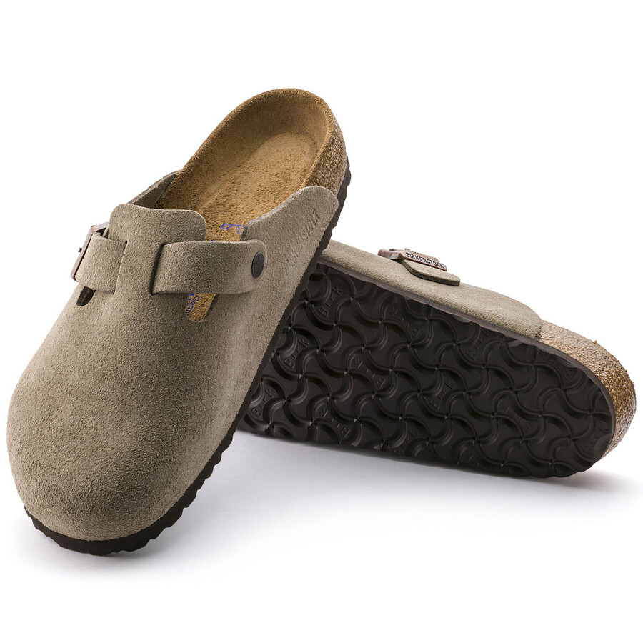 boston soft footbed suede leather