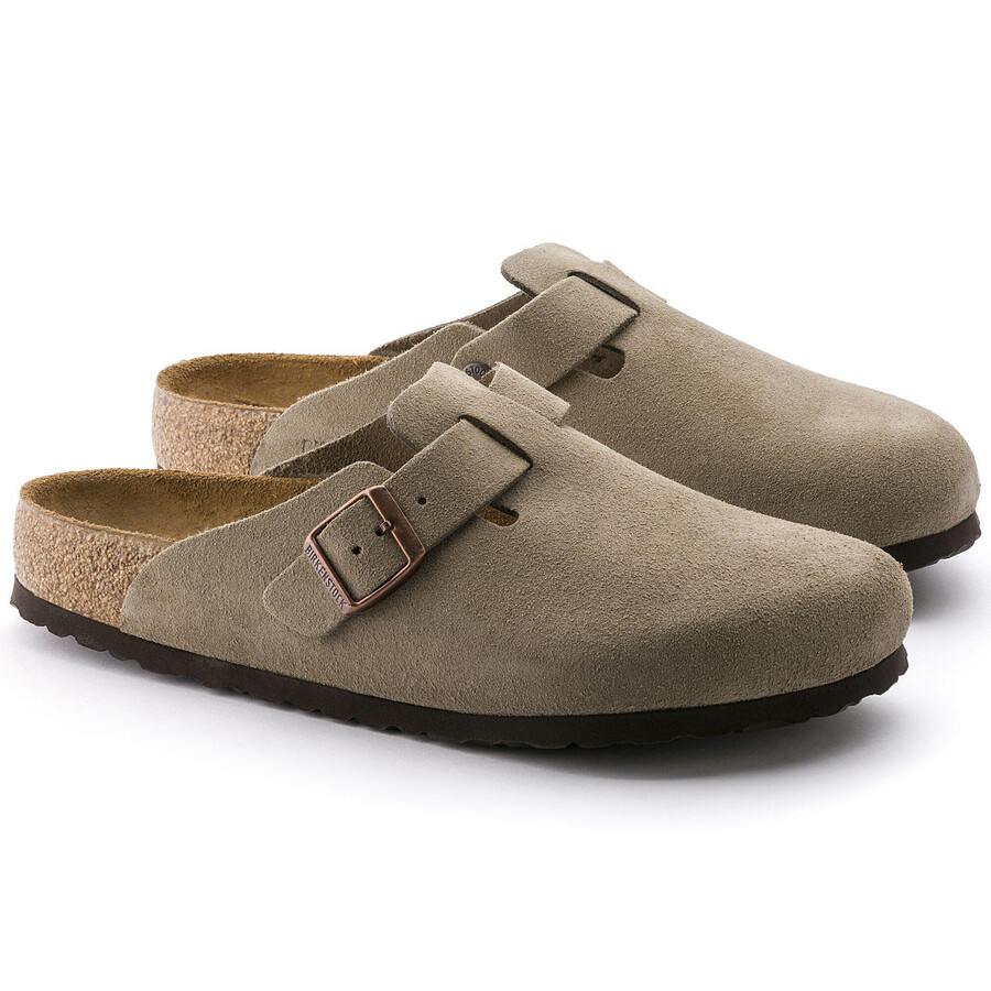 boston soft footbed suede leather