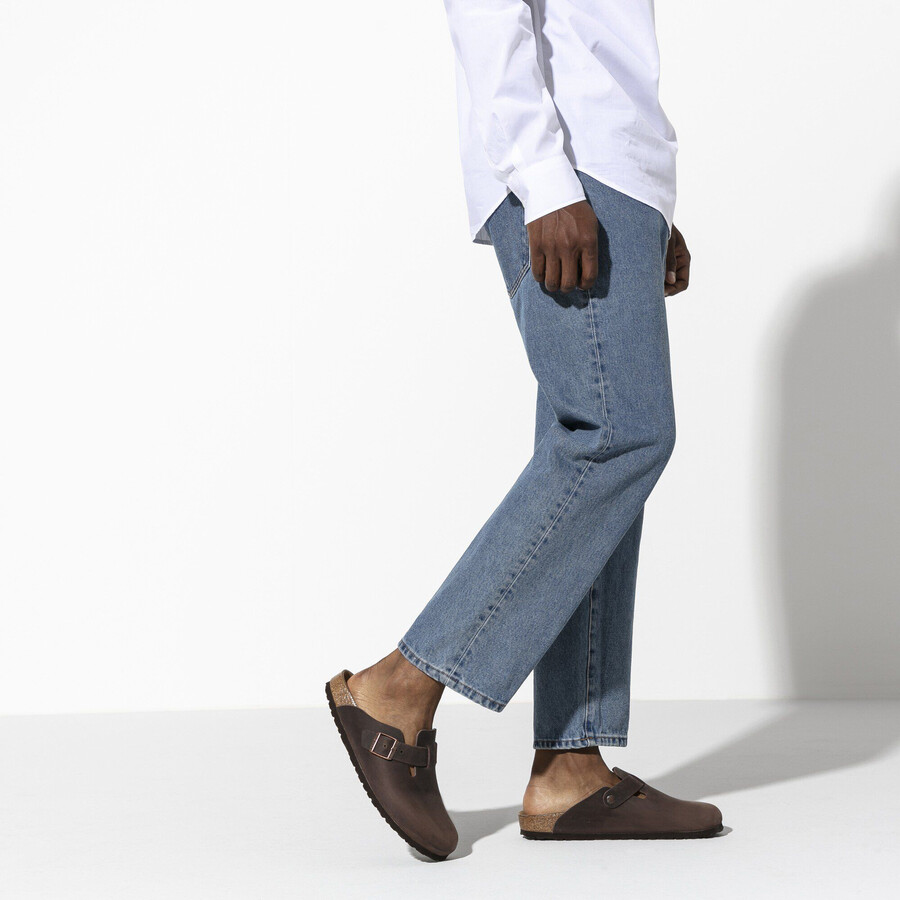 boston natural leather oiled