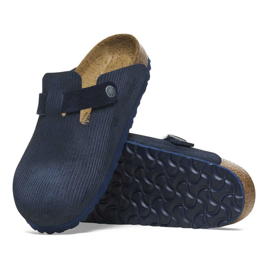 boston suede leather embossed