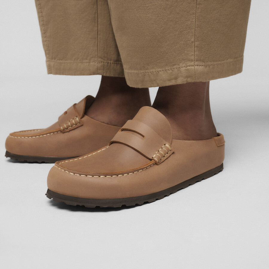 naples wrapped natural leather oiled