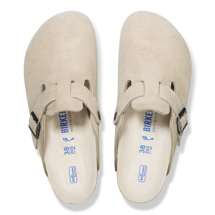 boston soft footbed suede leather
