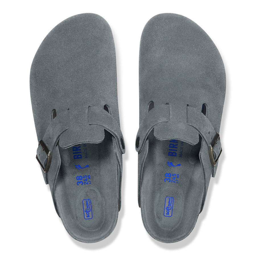 boston soft footbed suede leather