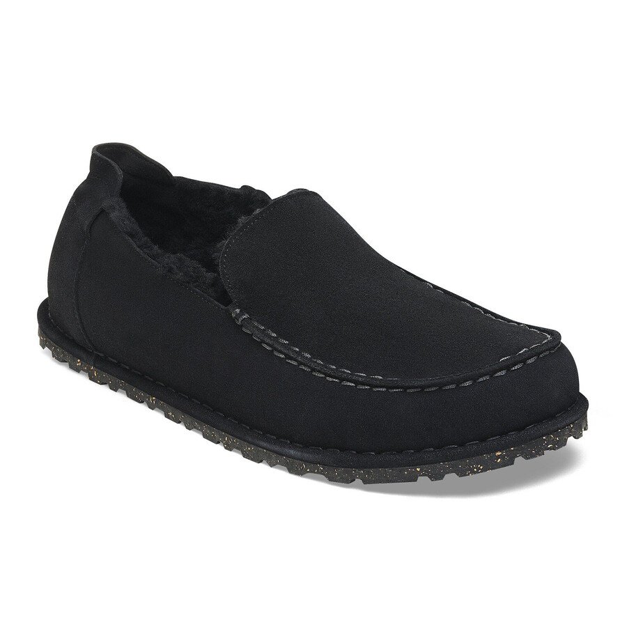 utti shearling suede leather