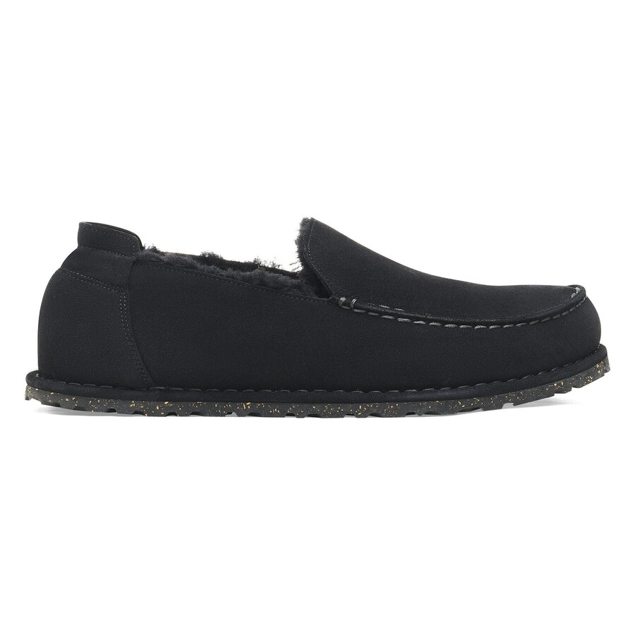 utti shearling suede leather