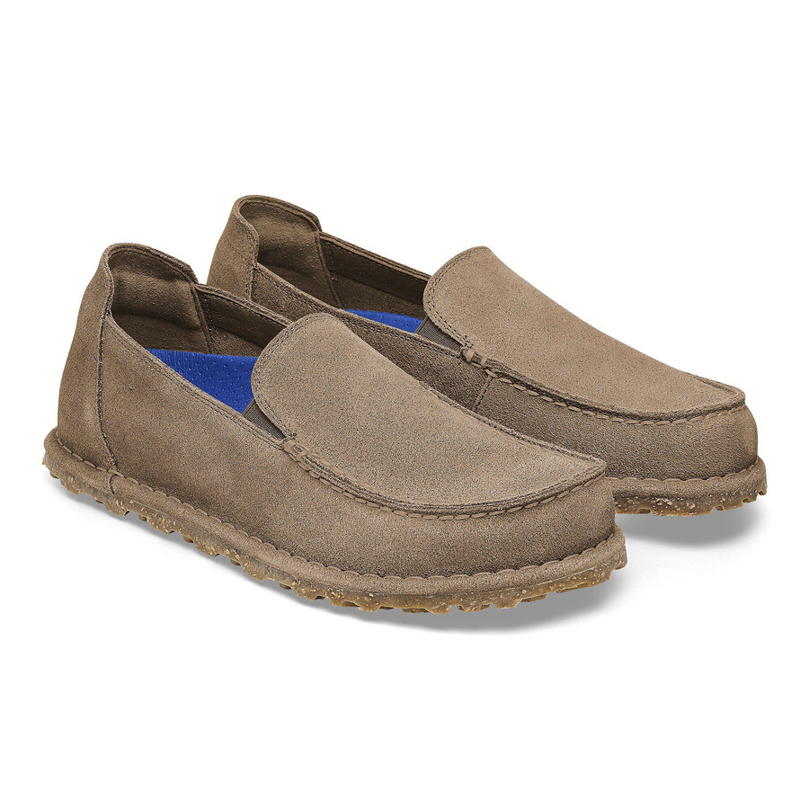 utti slip on suede leather