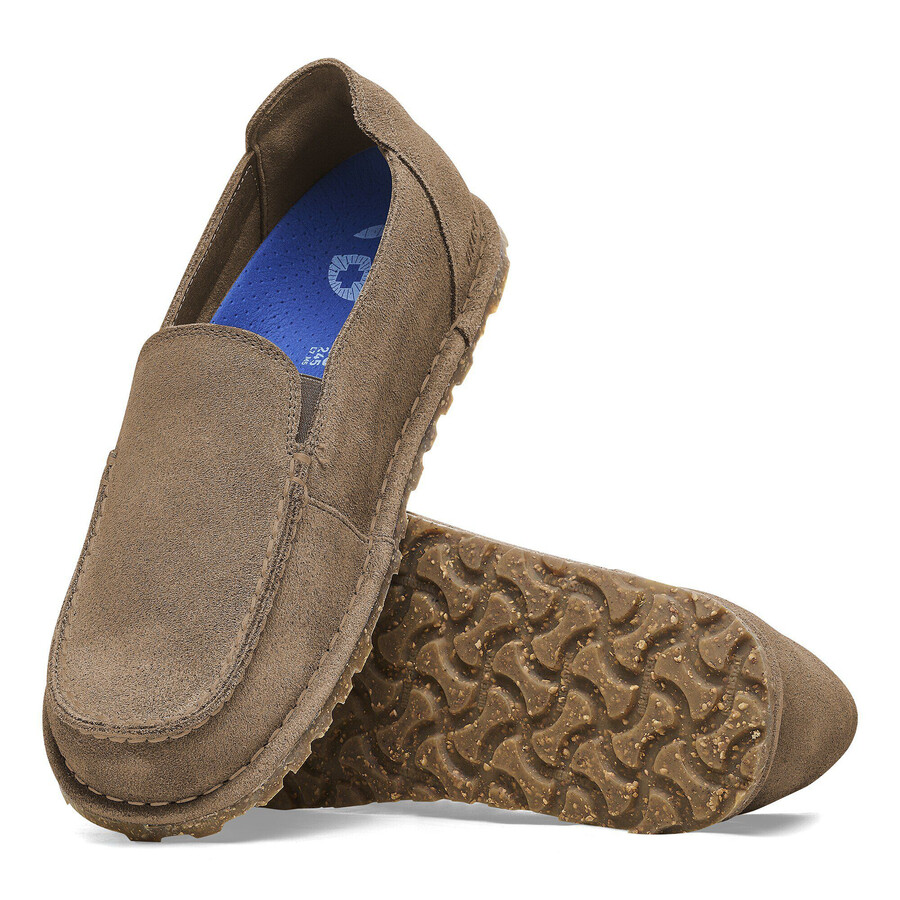 utti slip on suede leather