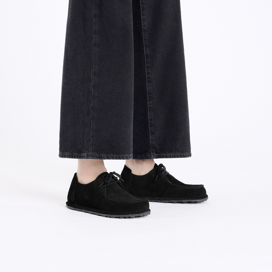 utti lace suede leather