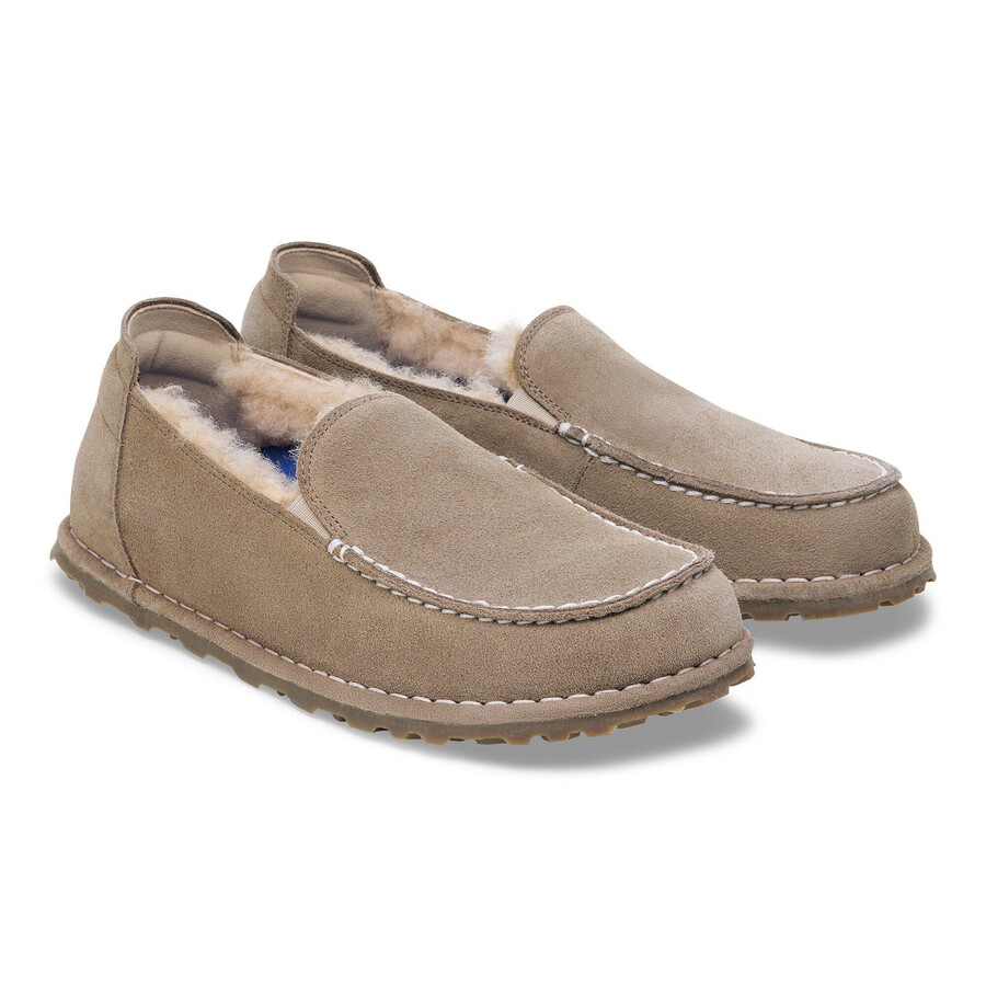 utti shearling suede leather