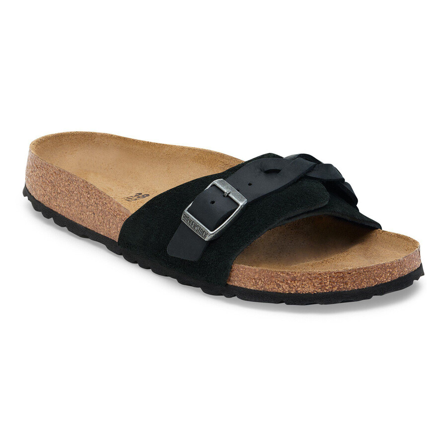 oita braided suede leather