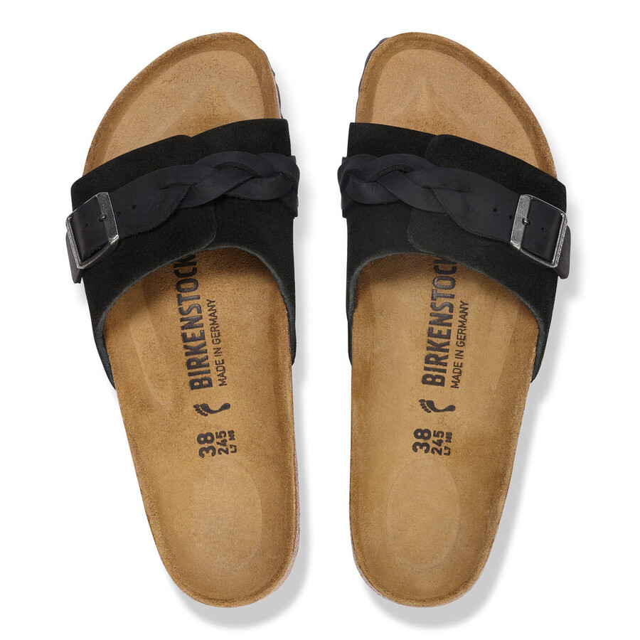 oita braided suede leather