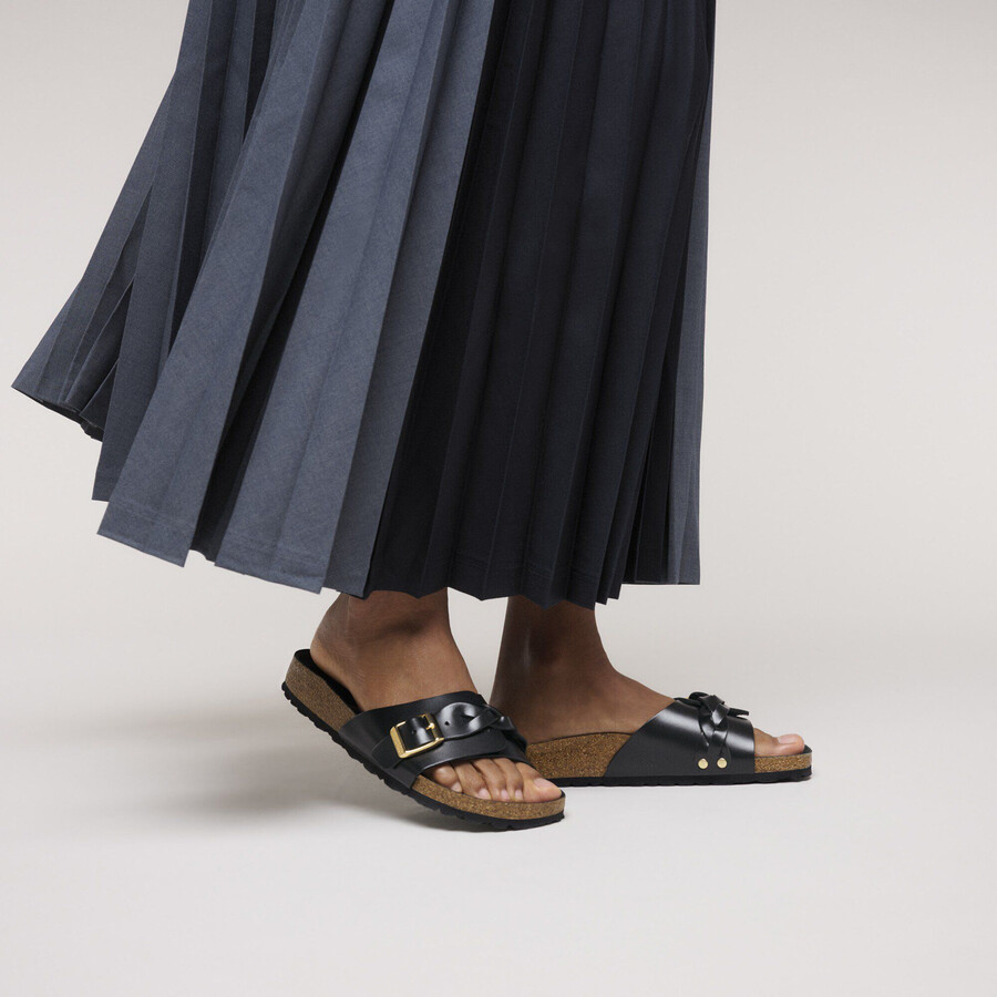 oita braided natural leather