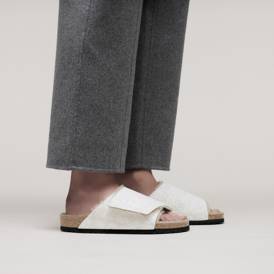 solana shearling felt